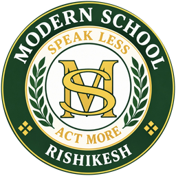 Modern School Rishikesh crest